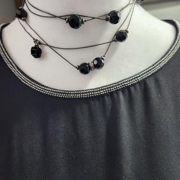 Torrid black blouse - Picture 4 of 7